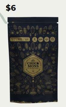 CHOCOLATE CON MUCÍLAGO DE CACAO – 50 g (125 mg CBD)